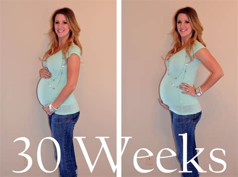 30 Week Pregnant Belly Photos Pregnantbelly