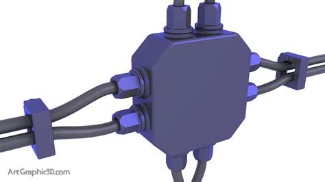 Electrical Junction Box 3d Model