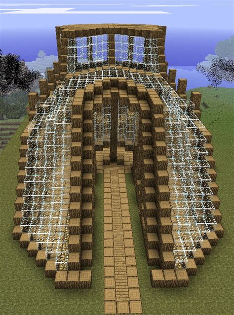 Wooden Structure Minecraft Map