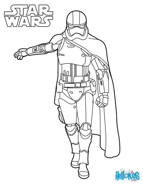 Lego star wars small pictures to color. Captain Phasma coloring sheet from the new Star Wars movie ...