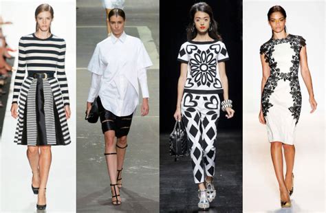 Top 5 Ways To Wear Black And White Trend