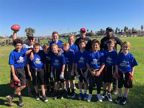 San Diego Community News Group Youth Flag Football Team