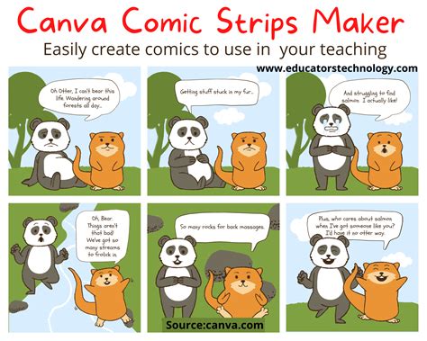 Here Is How To Easily Create A Comic Strip Using Canva Educators