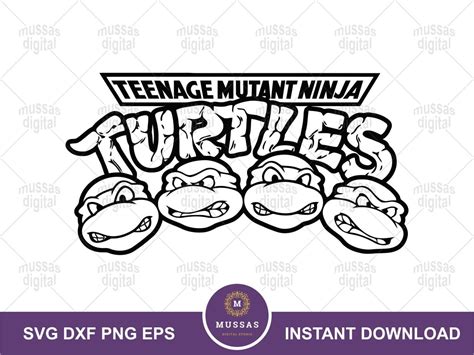 Tmnt Teenage Mutant Ninja Turtles Svg