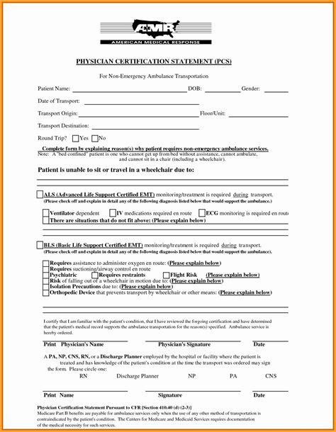 30 Fake Hospital Discharge Forms Example Document Template
