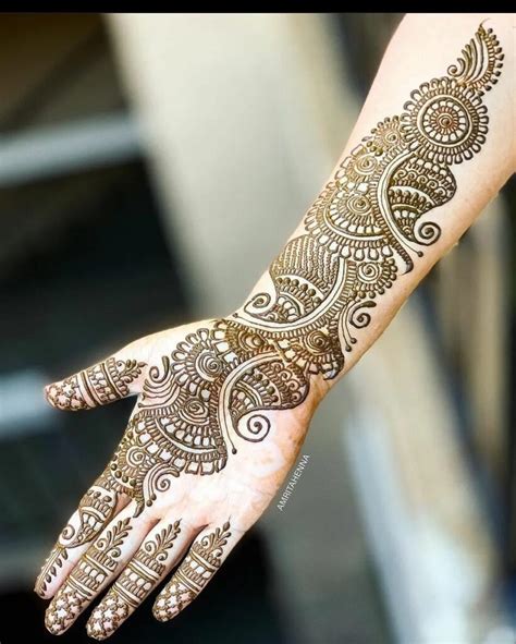 Latest Arabian Mehndi Designs For Hands