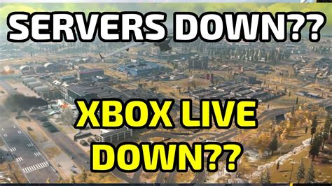 Never be taken by surprise again. Modern Warfare Servers Down? Xbox Live Status? 0x87dd0006 ...