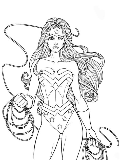 Wonder Woman Ausmalbilder 54 Mulher Maravilha Para Colorir Desenho
