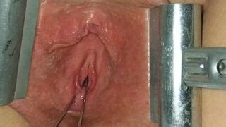 Female Urethral Sounding Orgasm Stretched Clamped Pussy S M Medical