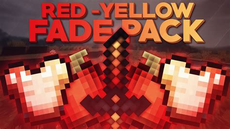Minecraft Pvp Texture Pack Red Yellow Fade Hd Pack 17 18 Youtube