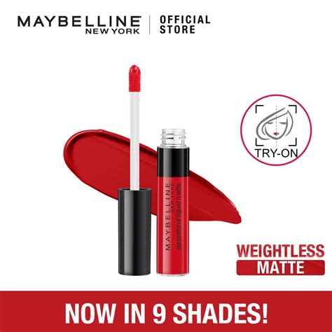 Maybelline Sensational Liquid Matte Lipstick Makeup Shopee Malaysia