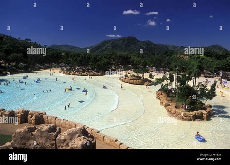 Man Made Beach At The Lost City Complex Sun City South Africa There Are