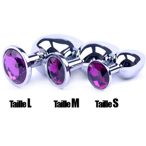 Bijou Intime Style ROSEBUD Plug anal Métal Taille S M L