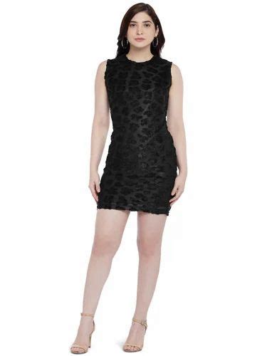 Black Sheath Dress महिलाओं की डिजाइनर ड्रेस लेडीज डिजाइनर ड्रेस
