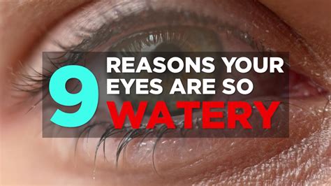 How To Stop Watery Eyes