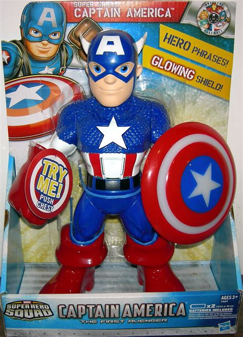 10 Inch Super Shield Captain America Super Hero Squad