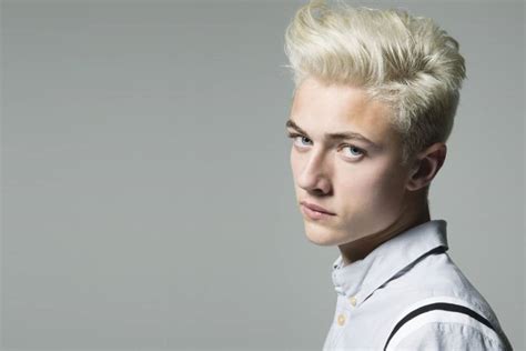 10 Dazzling Platinum Blonde Hairstyles For Men