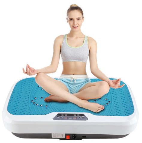 Fitness Equipment Power Fit Vibration Plate Machine Exercise Vibration Plate Crazy Fit Massage