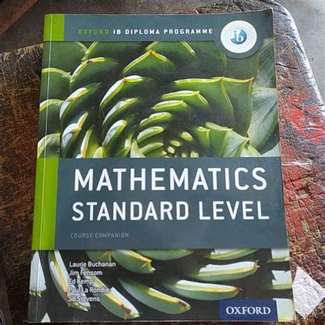 Jual Buku Mathematics Standard Level Original Shopee Indonesia