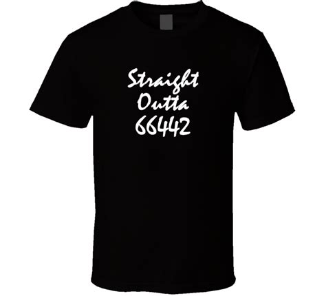 66442 Fort Riley Ks Geary County Zip Code Straight Outta T Shirt