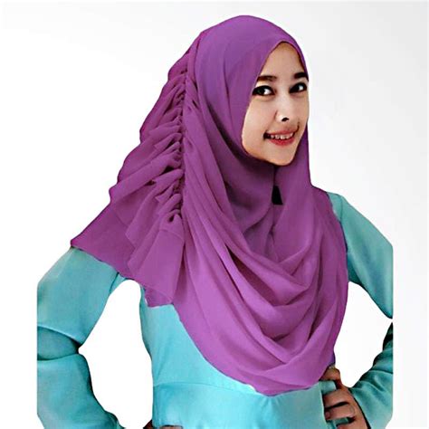 Jual Kus Group Hijab Cassanova Kerudung Ungu Ungu Di Seller Kus Group Cicaheum Kota