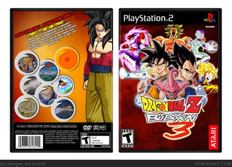 Playstation 2 dragon ball z budokai 3. Dragon Ball Z: Budokai 3 PlayStation 2 Box Art Cover by rasengan_boi