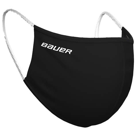 Bauer Reversible Fabric Face Mask Black/Camo | BAUER
