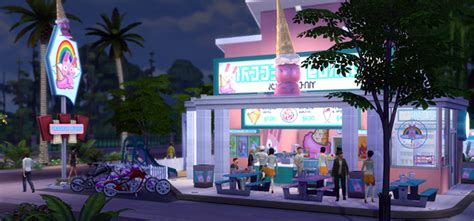 Sims 4 Ice Cream Shop Lots Cc And Mods Fandomspot