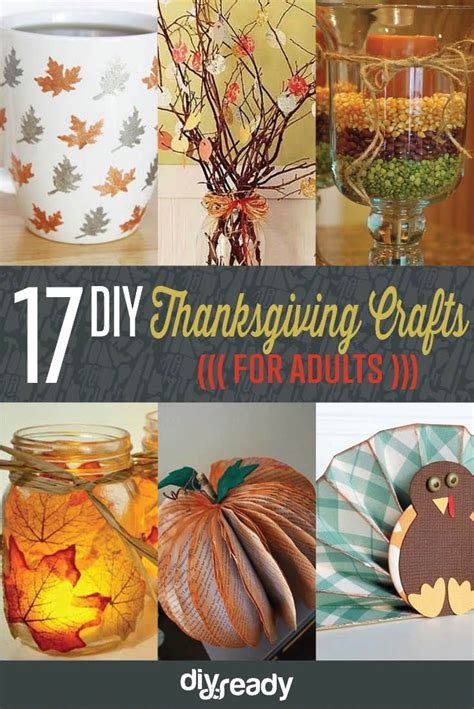 21 amazingly falltastic thanksgiving crafts for adults