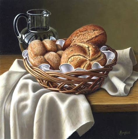 Saatchi Art Is Pleased To Offer The Art Print Still Life With Bread