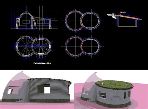 Super Domes Adobe DWG Block for AutoCAD • Designs CAD