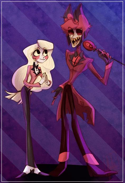 Alastor X Charlie Charlastor Hazbin Hotel Dibujos De Animación Arte