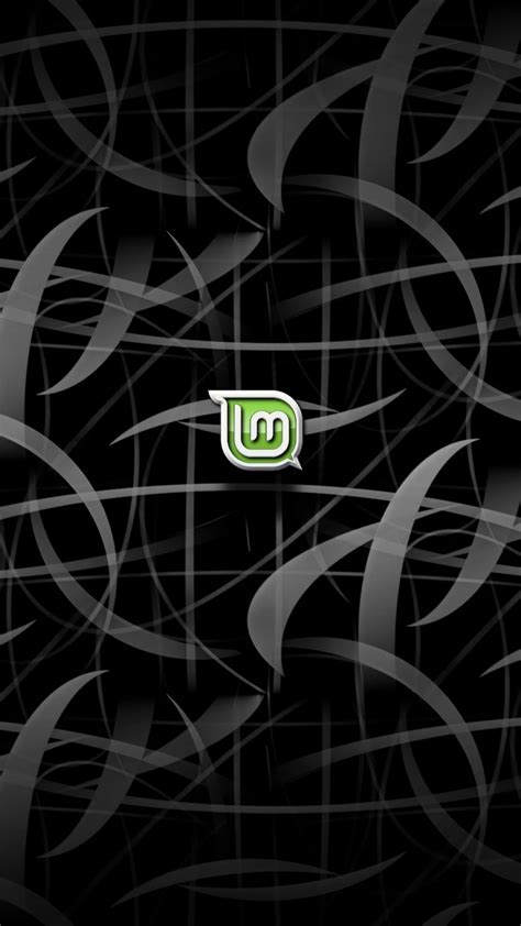 preview wallpaper linux gnu linux mint logo abstraction 1080×1920