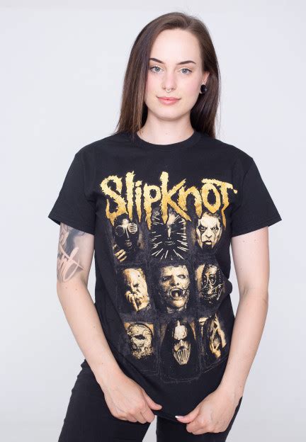 Slipknot Splatter Frame T Shirt Impericon En