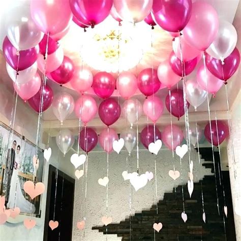 Surprise birthday decorations for husband or wife | surprise room decorations. birthday decorations ideas birthday room decoration ideas ...