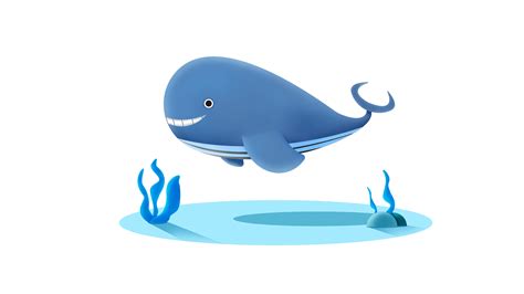 鲸鱼 插画 艺术插画 truthkkkk 原创作品 站酷 zcool