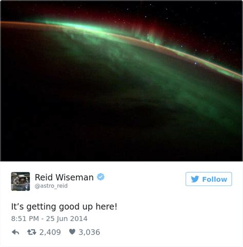 Astronauts Tweets From Space Show That Its The Best Job In The World