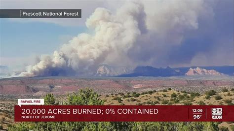 Multiple Fires Burning In Arizona Evacuations Ordered Youtube