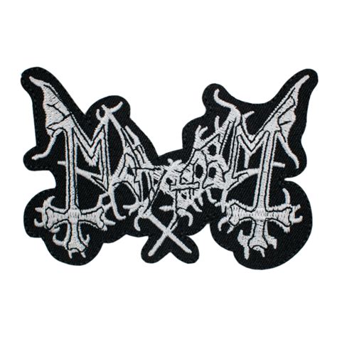 Mayhem Logo Standard Patch Snuffgr
