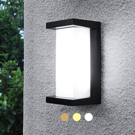 Buy Sytmhoe Modern Outdoor Wall Lights W LED Exterior Wall Sconce Light Fixtures Color