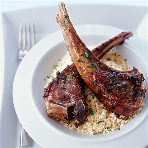Baste generously with the reduced sauce and serve hot. Moroccan-Spiced Lamb Chops Recipe - Charmaine Solomon ...