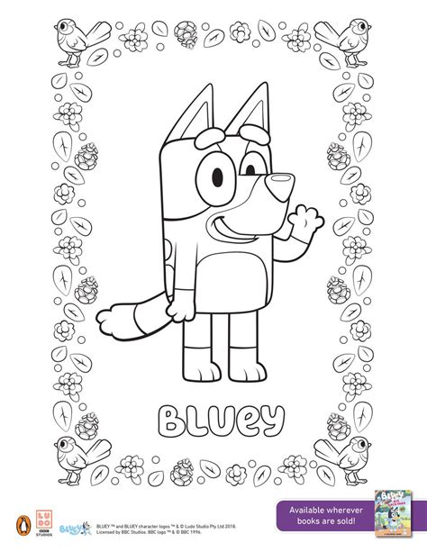 Bluey Coloring Pages To Print Paintcolor Ideas Solves Your Problems