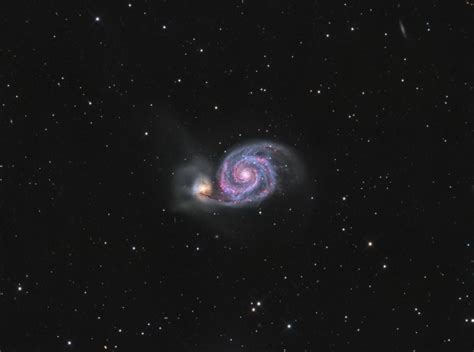 M51 The Whirlpool Galaxy Astrodoc Astrophotography By Ron Brecher Whirlpool Galaxy