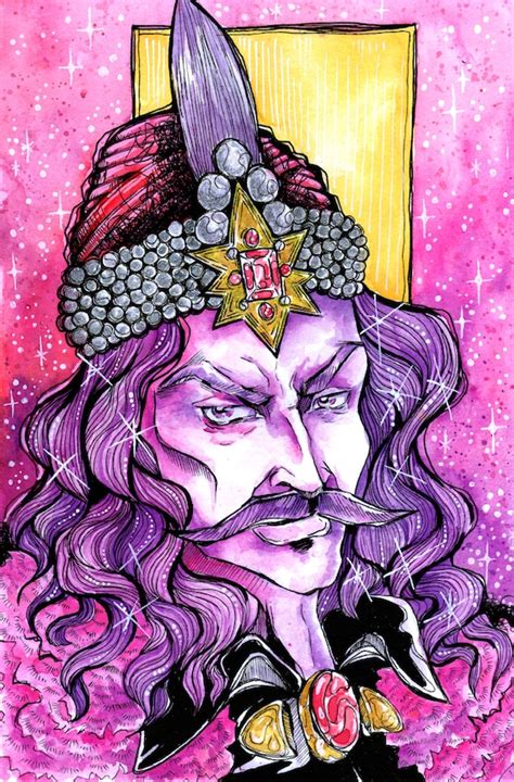 Vlad The Impaler Dracula Art Print Etsy