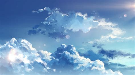 Aesthetic Sky Anime Wallpapers Wallpaper Cave