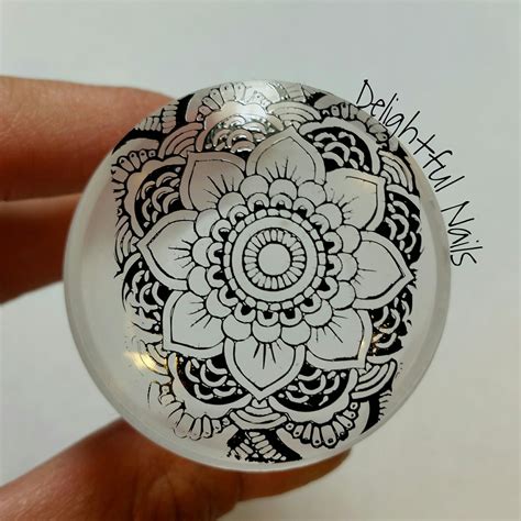 Delightful Nails: Born Pretty Store Stamping Plate BP-X15 Review