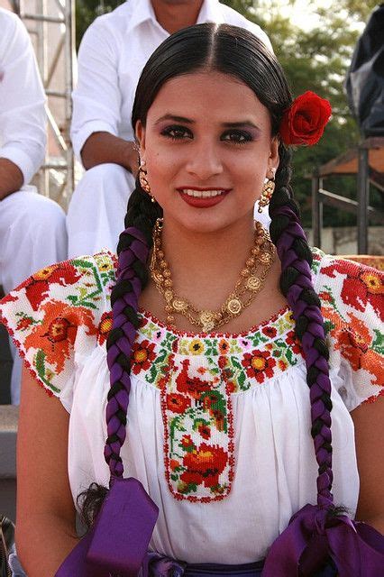 Oaxaca Mexican Women Beauty Mexican Fashion