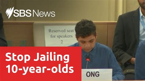 Indigenous Boy Addresses Un On Australias Youth Detention Laws Youtube