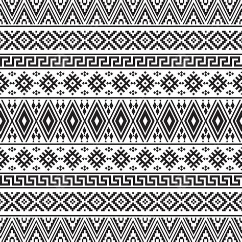 Ethnic Tribal Pattern Vector Png Images Geometric Ethnic Pattern