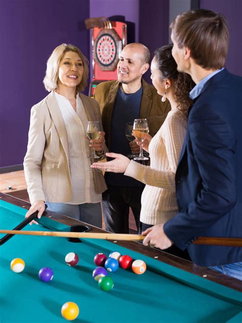 Couples Hanging Out With Beer Stock Image Image Of Bottle Happinness